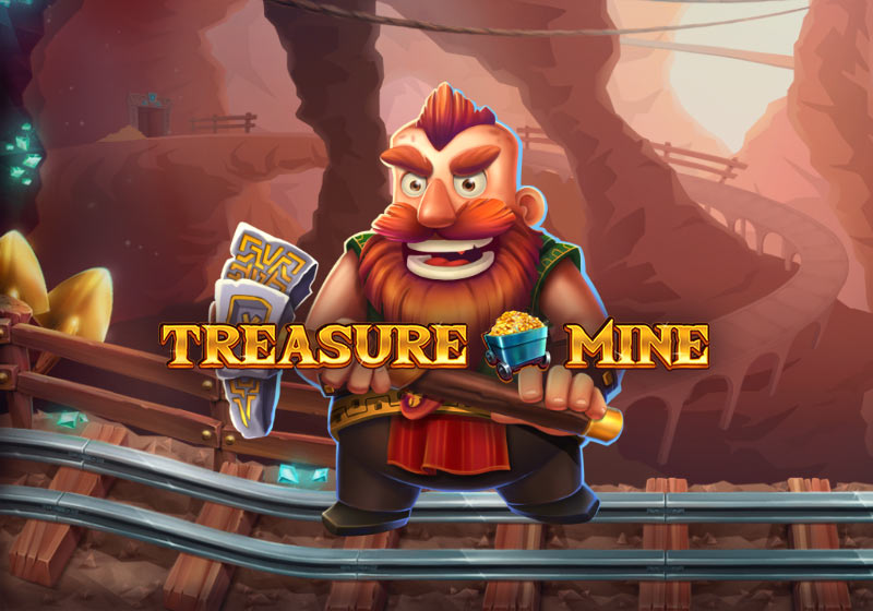 Treasure Mine, Slot machine with gem symbols