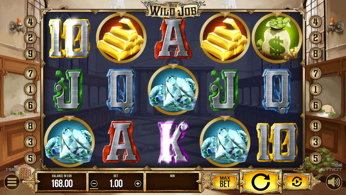 Reels of The Wild Job slot machine by Synot Games
